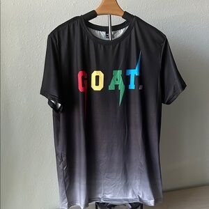GOAT Black Graphic Tee - Short Sleeve